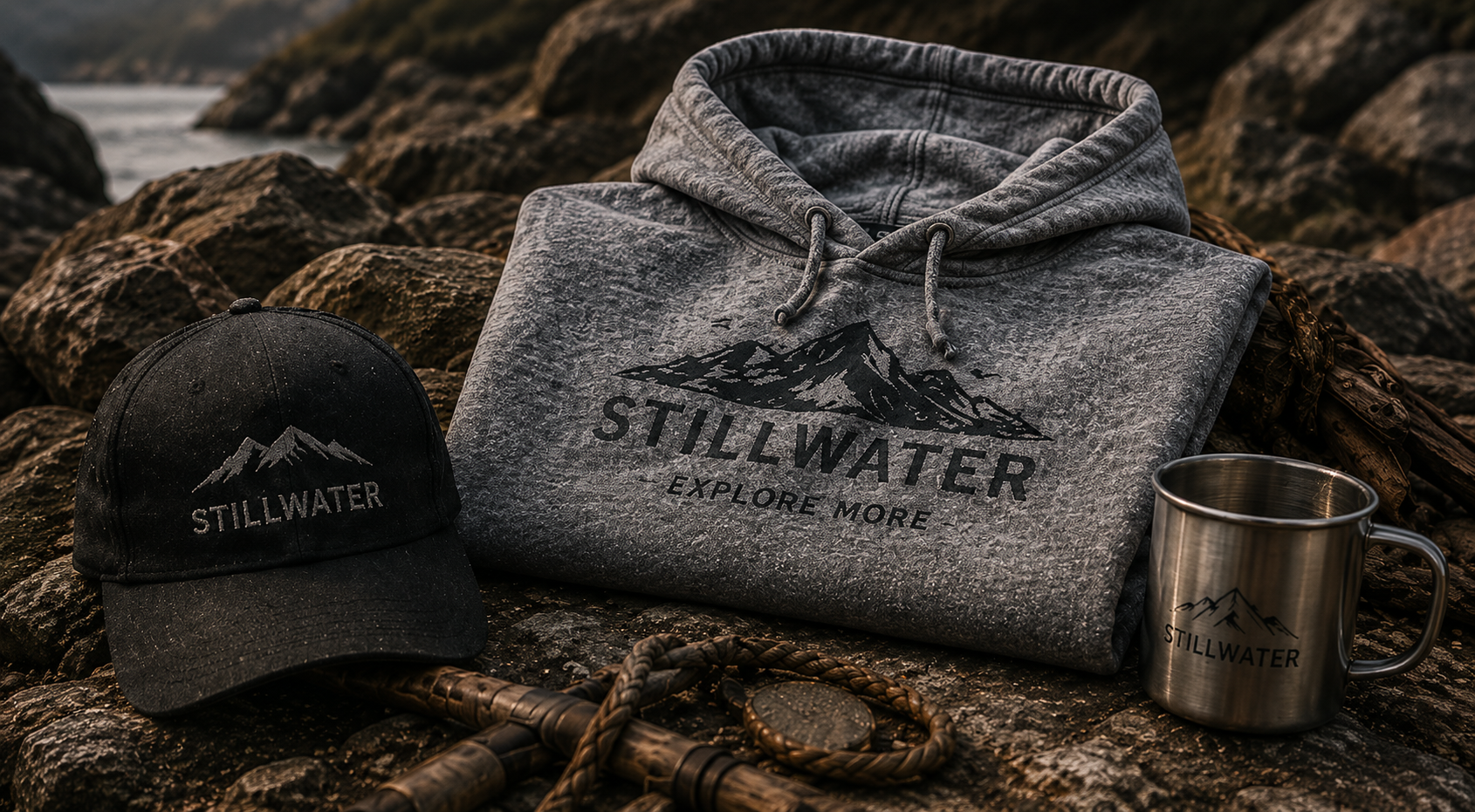 Stillwater merchandise mockup